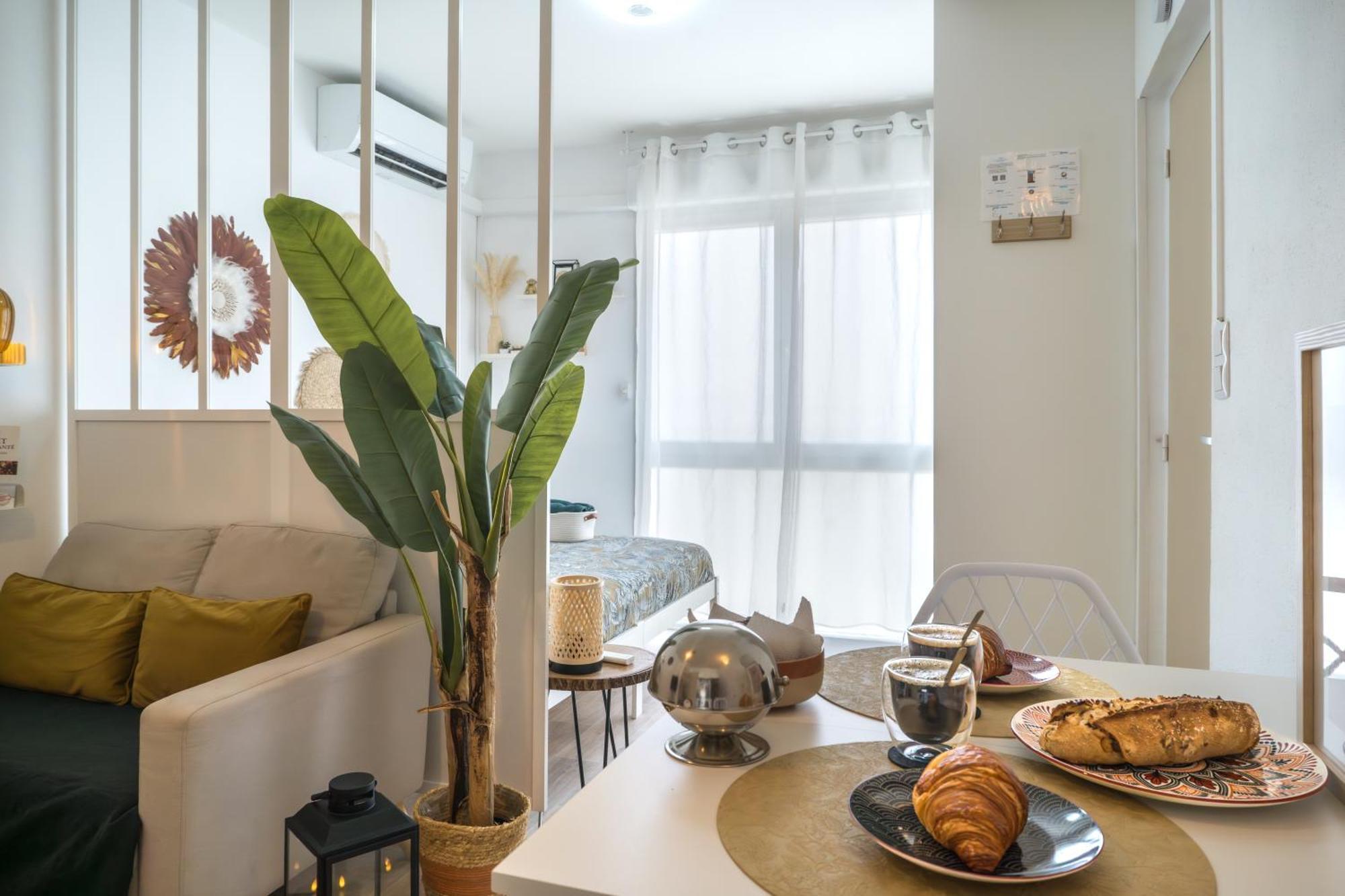 Le Boho Chic Studio Cosy Narbonne Exteriör bild