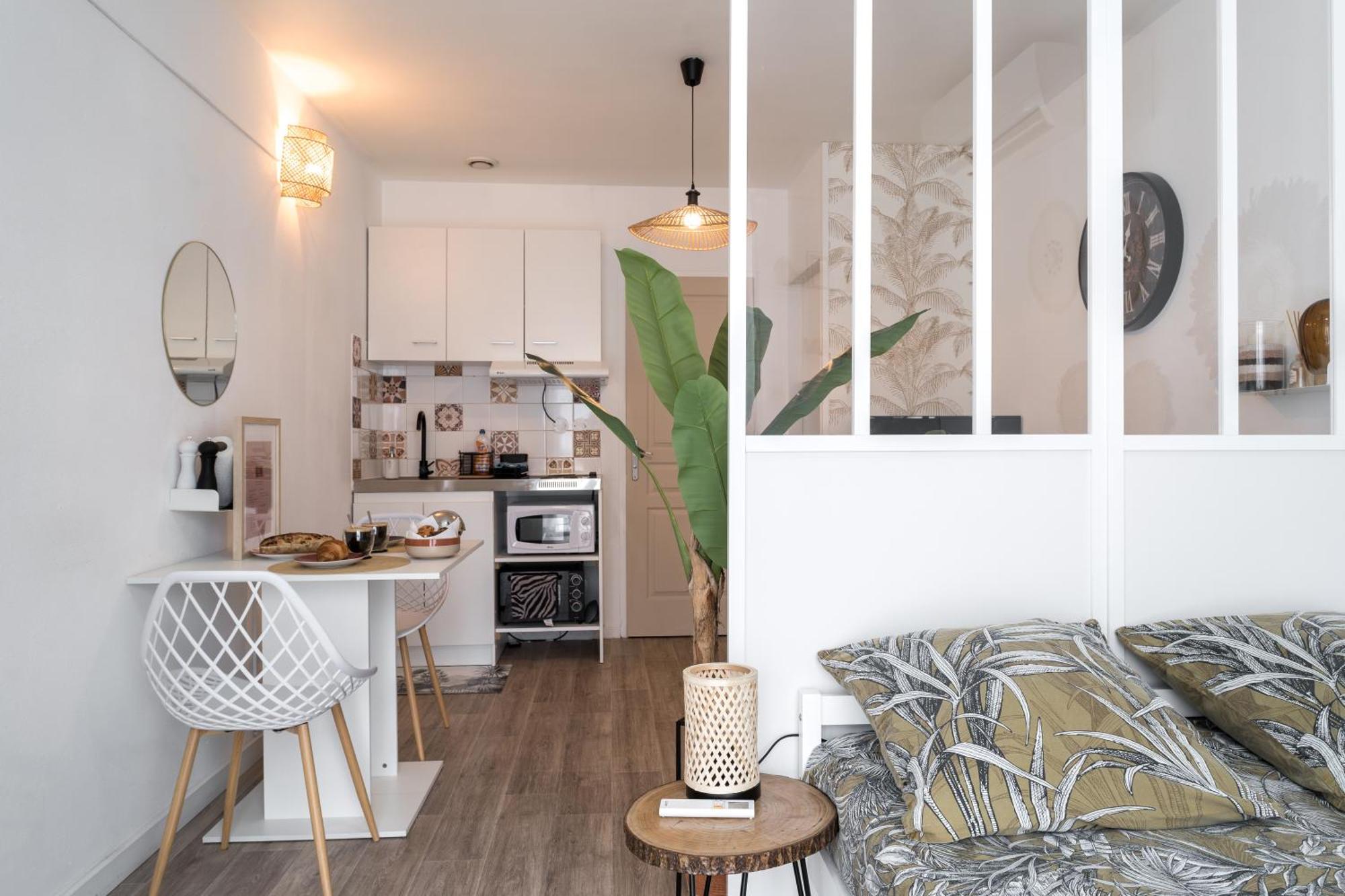 Le Boho Chic Studio Cosy Narbonne Exteriör bild