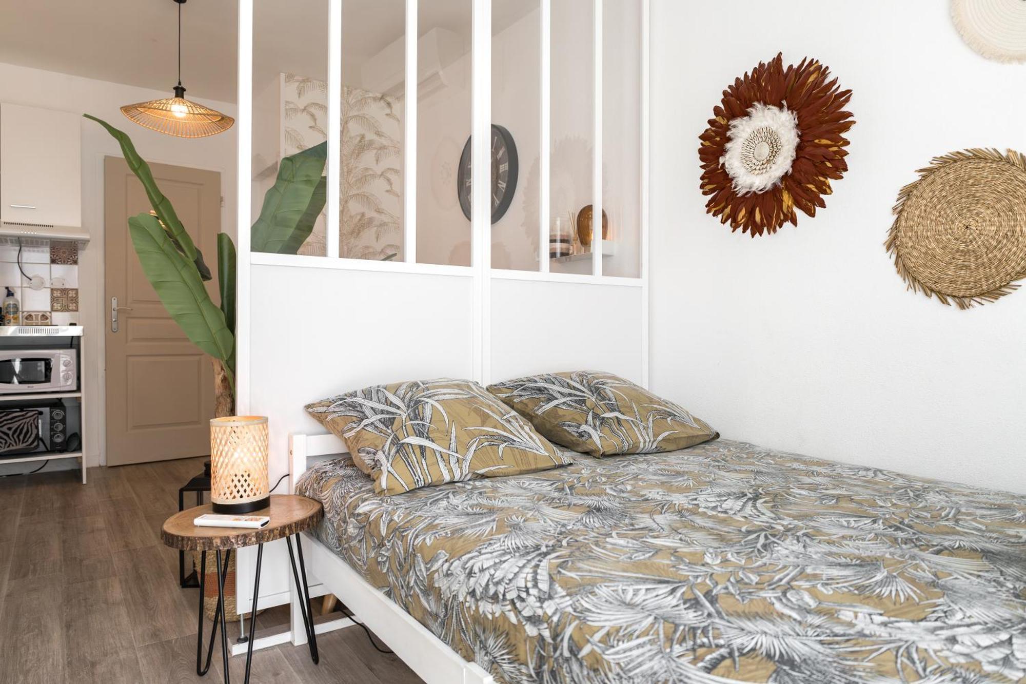 Le Boho Chic Studio Cosy Narbonne Exteriör bild